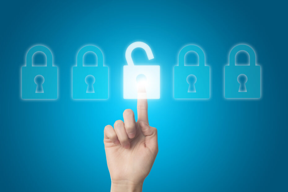 hand pushing button touch screen